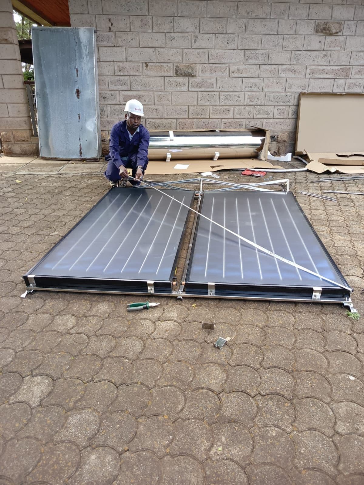 Flat Plate Indirect Pressurized 300L